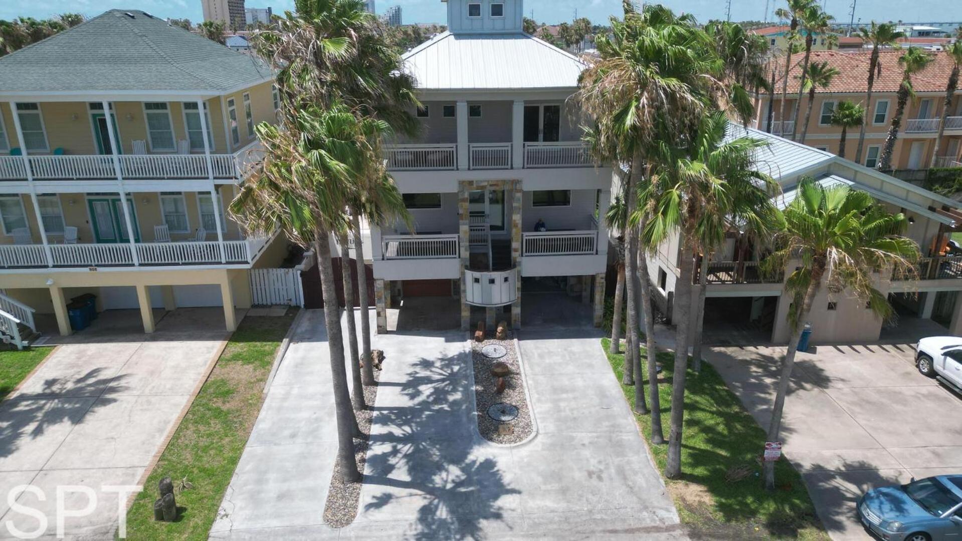 Padre Beach House Villa South Padre Island Buitenkant foto